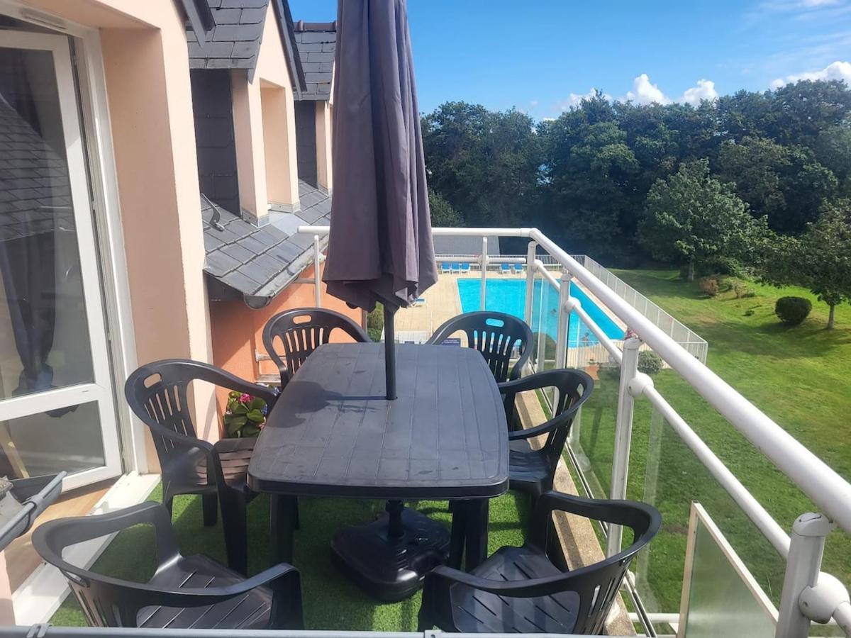 Appartement Dans Une Residence Avec Piscines Carantec Exterior foto